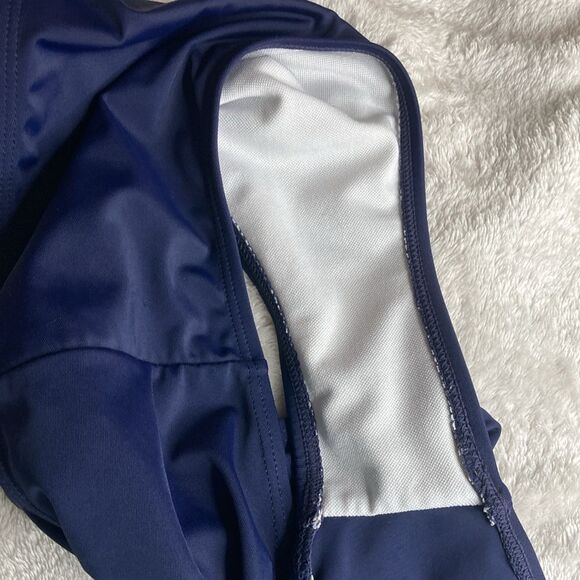 NWT SWIMSUITS FOR ALL 14 Red / Blue Floral 2 Piece Swimsuit - Picture 10 of 12